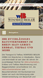 Mobile Screenshot of beilergmbh.de